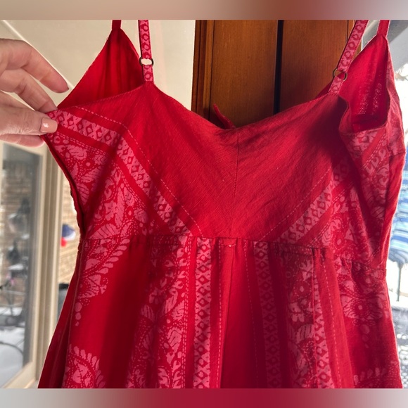 Free People Feel the Sun Bandana Jumpsuit Size 0 - Picture 14 of 15